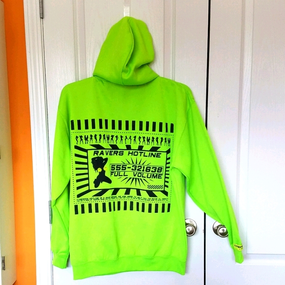 CYBERDOG Raver Hotline Hoodie - Picture 1 of 8